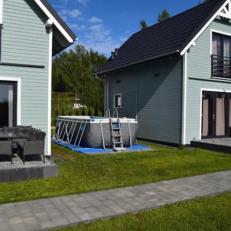 Morskie - Z Basenem 別荘 Jastrzębia Góra