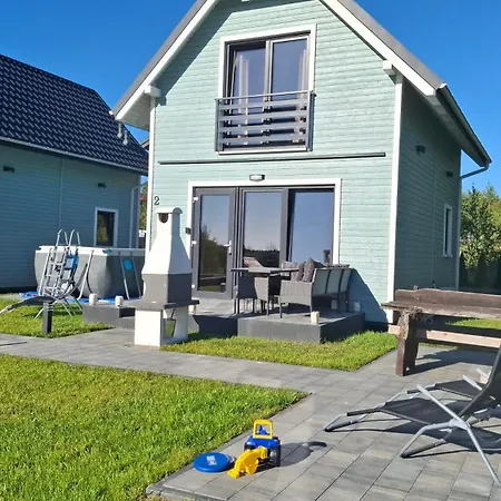 Morskie - Z Basenem Ferienhaus